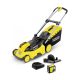 Karcher LMO 36-46 EU akkumulátoros fűnyíró  akkuval, töltővel 