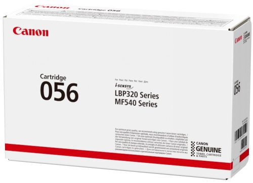 CANON CRG056 EREDETI TONER FEKETE 10000 OLDAL KAPACITÁS