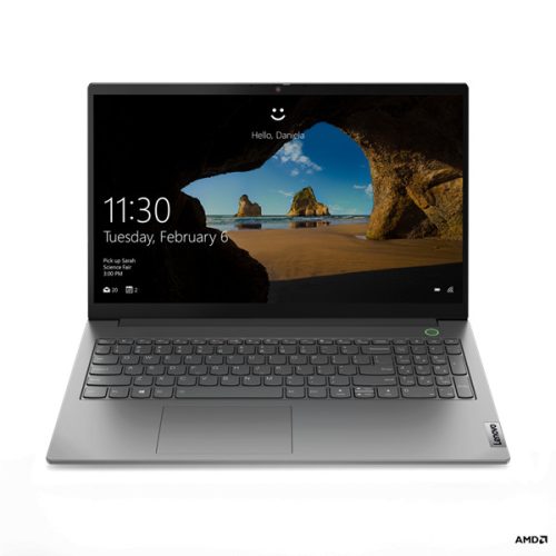 LENOVO ThinkBook 15 G3, 15.6" FHD, AMD Ryzen5 5500U (6C, 4.0GHz), 8GB, 256GB SSD, Win 11 Pro, Mineral Grey