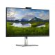 DELL LCD IPS Monitor 27" C2723H, FHD 1920 x 1080, 1000:1, 350cd, 5ms, HDMI, Display Port, fekete