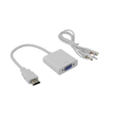 SBOX Adapter, ADAPTER HDMI Male -> VGA Female + Audio