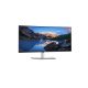 DELL Ívelt Monitor U3824DW, 38" WQHD+ (3440x1600), 60Hz, 21:9, IPS, 2000:1, 300cd, 8ms, DP, HDMI, USB-C, szürke