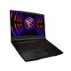 MSI Gaming NB Thin GF63 12VF-1279, 15.6" FHD, i5-12450H, 16GB, 512GB M.2, RTX 4060 8GB, NOOS, Fekete