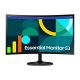 SAMSUNG Ívelt VA monitor 24" S36GD, 1920x1080, 16:9, 250cd/m2, 4ms, HDMI/VGA   LS24D360GAUXEN