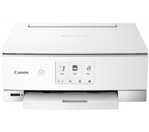 Canon PIXMA TS8351A WiFi-s multifunkciós SZÍNES TINTASUGARAS nyomtató, fehér 3775C096AA►(Színes, Tintasugaras, A4-es, kétoldalas nyomtatás, multifunkciós,   WiFi-s)