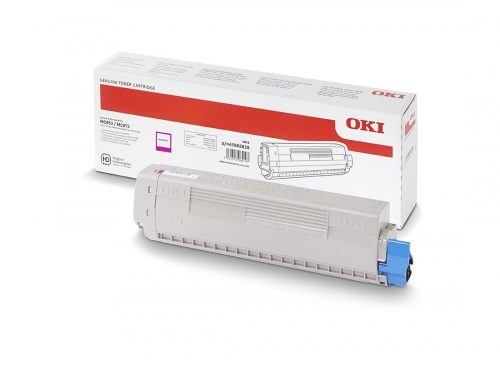 OKI MC853/MC873 magenta eredeti toner 7,3K (45862838) ~7300 oldal