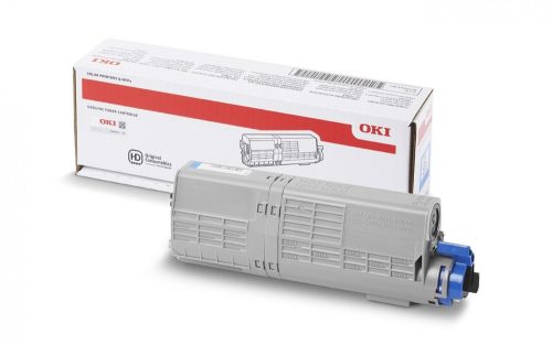 OKI C532/C542 cián eredeti toner (46490403) ( ≈1500 oldal)