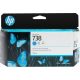 HP 498N5A Patron Cyan 130ml No.738