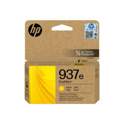 HP 4S6W8NE Tintapatron SÁRGA ≈1.650 oldal kapacitás No.937e EvoMore