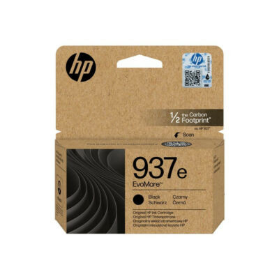 HP 4S6W9NE eredeti Tintapatron FEKETE (black) ≈2.500 oldal kapacitás No.937e EvoMore