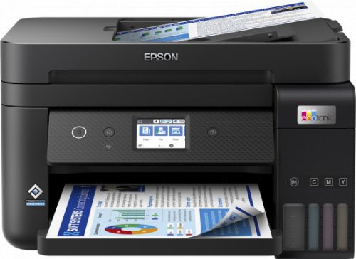 Epson EcoTank L6290 multifunkciós, faxos, wifis, hálózati, beépített tartályos, SZÍNES TINTASUGARAS nyomtató►(Színes, Tintasugaras, A4-es, kétoldalas nyomtatás, multifunkciós, ADF,  Hálózatos,WiFi-s)