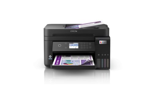 Epson EcoTank L6270 multifunkciós, wifis, hálózati, beépített tartályos, SZÍNES TINTASUGARAS nyomtató►(Színes, Tintasugaras, A4-es, kétoldalas nyomtatás, multifunkciós, ADF,  Hálózatos,WiFi-s)