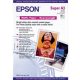 Epson matt nehéz súlyú fotópapír (A3+, 50 lap, 167g)