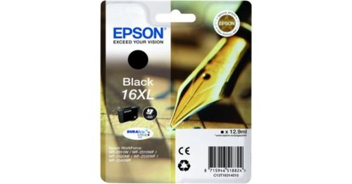 Epson T16314010 fekete (No. 16XL)  EREDETI TINTAPATRON (≈500oldal)