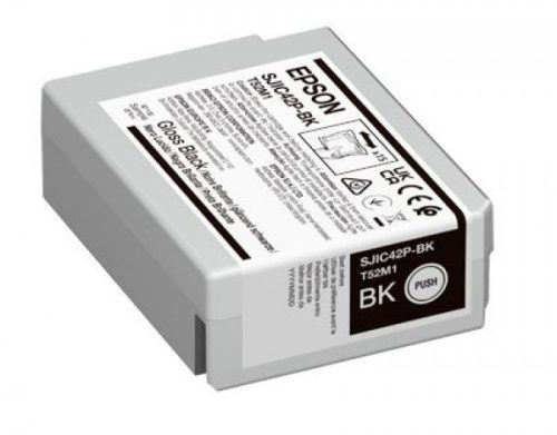 EPSON SJIC42P(BK) C4000 EREDETI tintapatron FEKETE 50ml