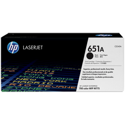 HP CE340A Toner FEKETE 13.500 oldal kapacitás No.651A