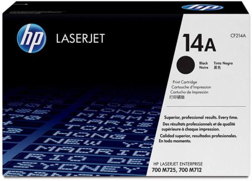 HP CF214A (14A) eredeti fekete toner (~10000 oldal)