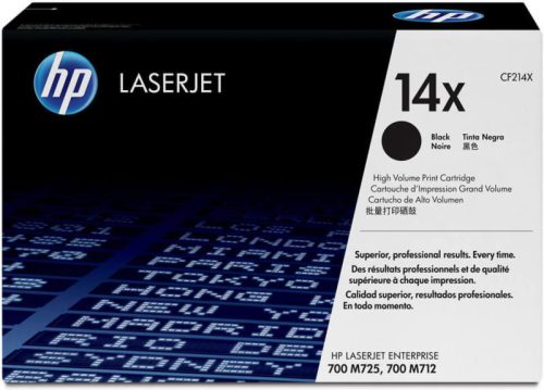 HP CF214X (14X) eredeti fekete toner (~17500 oldal)