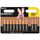 Elem, AA ceruza, 10 db, DURACELL "Basic"