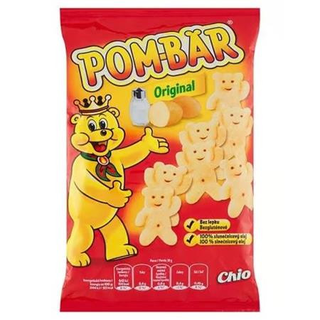 Chips, 50 g, CHIO "Pom-Bar", sós