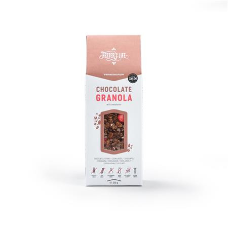 Granola, 320 g, HESTER'S LIFE, csokoládés