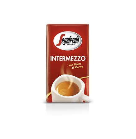 Kávé, pörkölt, őrölt, vákuumos csomagolásban, 250 g, SEGAFREDO "Intermezzo"