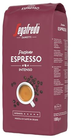 Kávé, pörkölt, szemes, 1000 g,  SEGAFREDO "Passione Espresso"