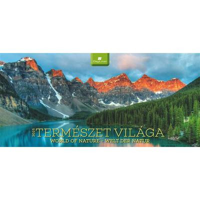 Naptár, asztali, álló, DAYLINER "Természet világa"