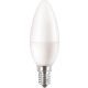 LED izzó, E14, gyertya, B35, 5W, 470lm, 2700K, PHILIPS "CorePro"