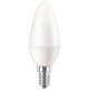 LED izzó, E14, gyertya, B38, 7W, 806lm, 2700K, PHILIPS "CorePro"