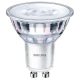 LED, izzó, GU10, spot, 4,6W, 390lm, 230V, 4000K, 36D, PHILIPS "CorePro"