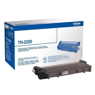 Brother TN-2320 eredeti fekete toner (≈2600 oldal)