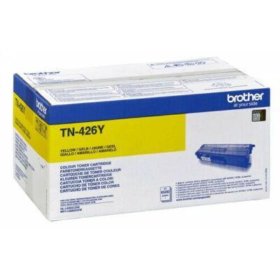 Brother TN-426Y eredeti sárga toner (~6500 oldal)