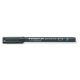 Alkoholos marker, OHP, 0,6 mm, STAEDTLER "Lumocolor® 318 F", fekete