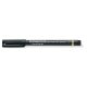 Alkoholos marker, 0,6 mm, STAEDTLER "Lumocolor® special 319 F", fekete