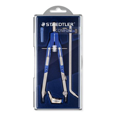 Körző készlet, precíziós, 4 darabos, STAEDTLER "Mars® comfort 552"