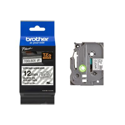 Brother P-touch TZe-S131 szalagkazetta, 12mm széles, 8 méter hosszú