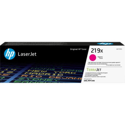 HP W2193X Toner Magenta 2.500 oldal kapacitás No.219X