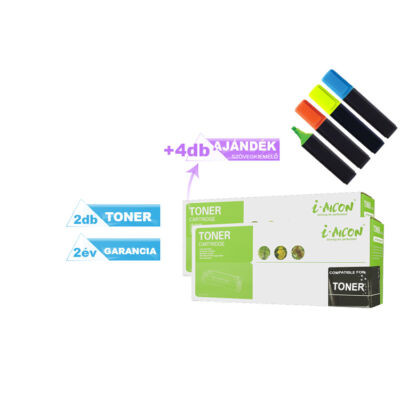 Ricoh -hoz SP201 (201HE)  ►3DB◄ UTÁNGYÁRTOTT toner + ►3DB meglepetés◄   (2x2600 oldalas)